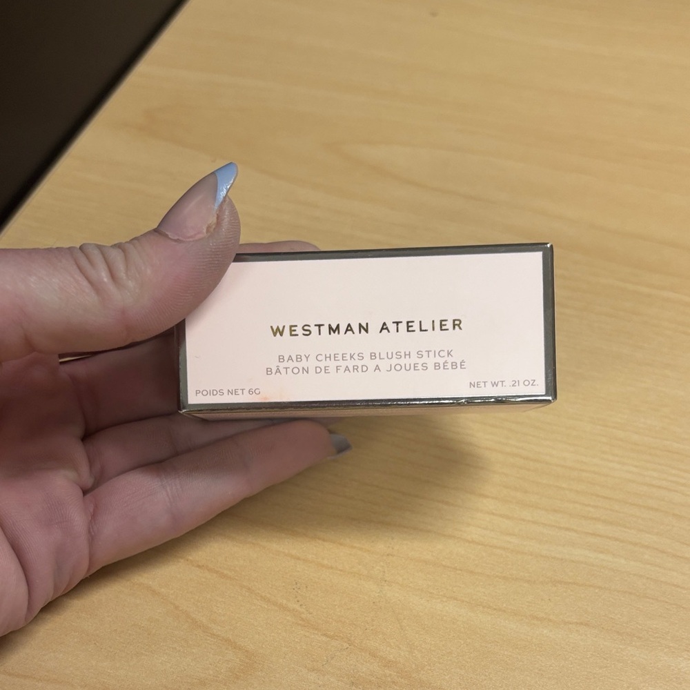 Westman Atelier Baby Cheeks Lip + Cheek Cream Blush Stick - DOU DOU-NWT - Picture 8 of 9